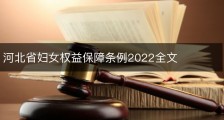 河北省妇女权益保障条例2022全文