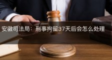 安徽司法局：刑事拘留37天后会怎么处理
