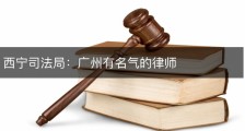 西宁司法局：广州有名气的律师
